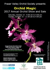 Frazer Valley Orchid Society Show & Sale @ George Preston Recreation Center | Langley | British Columbia | Canada