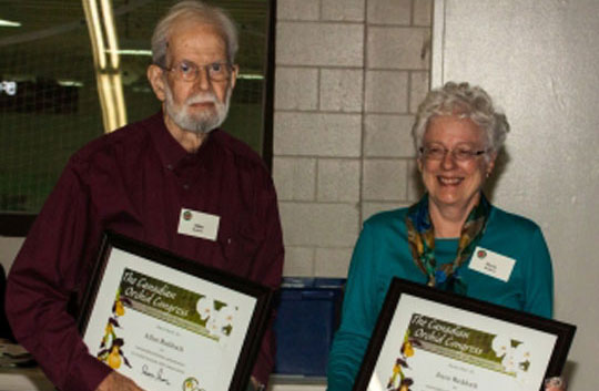 Joyce and Allan Reddoch receive COC award